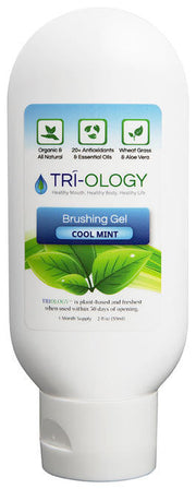 TRI-OLOGY® Brushing Gel included with the Restoring Rinse® oral-care bundle