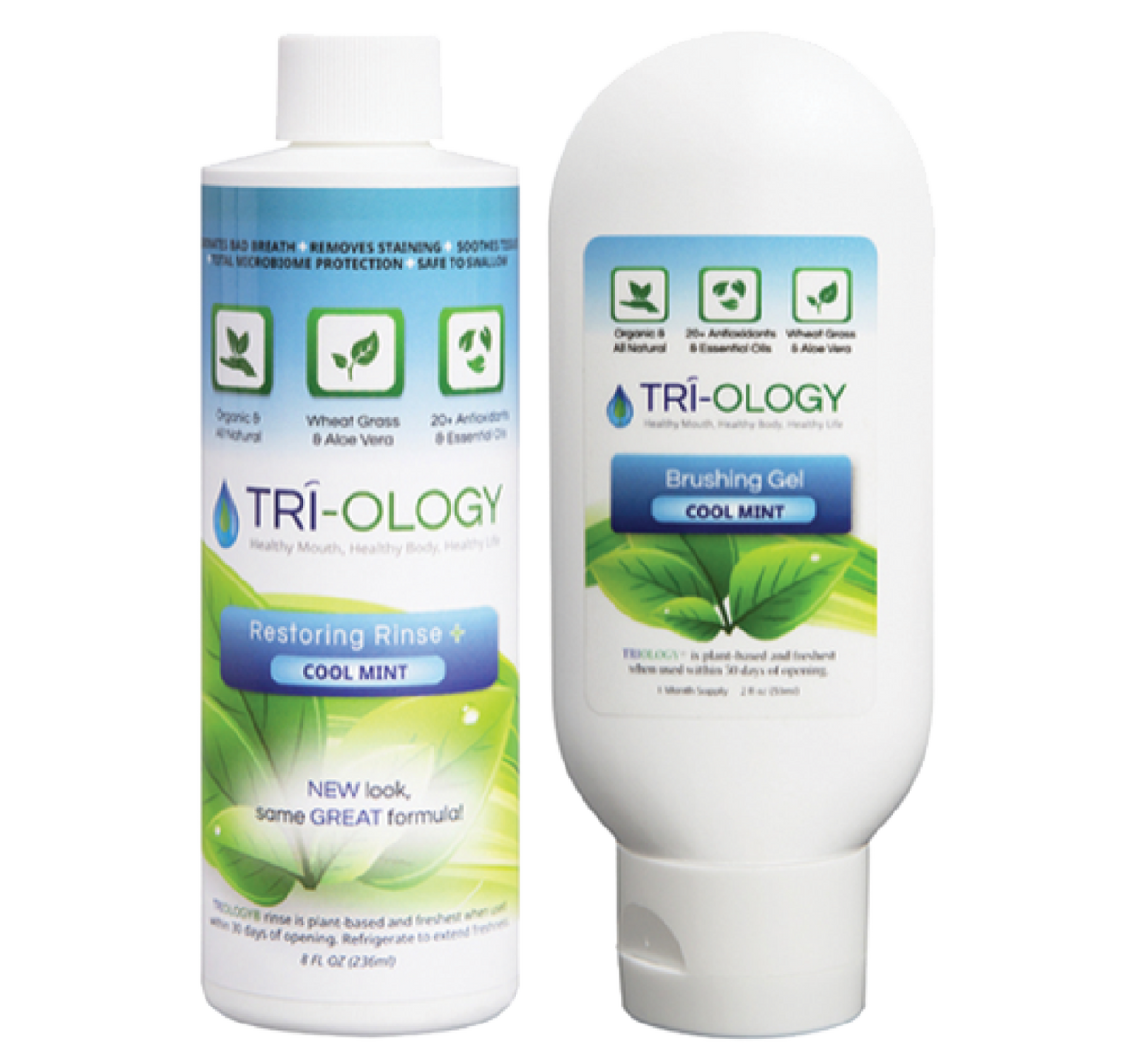 RESTORING RINSE® and TRI-OLOGY® Brushing Gel bundle